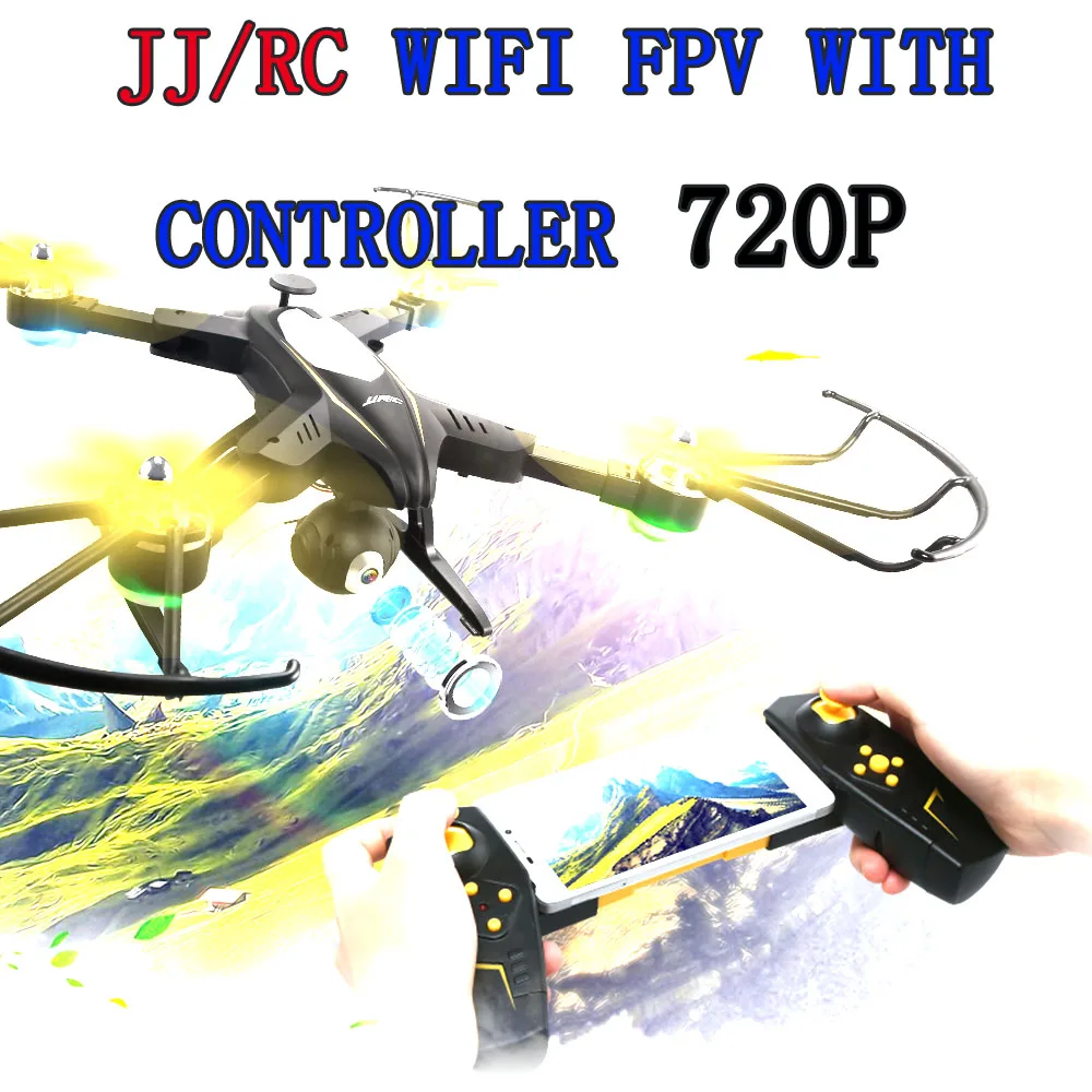 JJRC H69 Радиоуправляемый Дрон 5,8 Г передача изображения вертолет на дистанционном управлении с регулируемой камерой аварийный стоп флип Профессиональный беспилотник VR