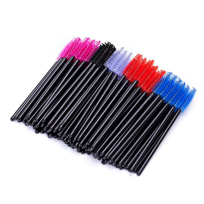 50pcs Lot Disposable Micro Brushes Swabs Eyelash Extensions False Eyelash Mascara Wands Individual Eyelash Kit Make 5