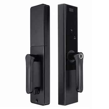 

5 In 1 Smart Door Lock Intelligent Fingerprint/Password/Swipe/Key/APP Unlock Security Works Smart Home 304 Stainless Steel