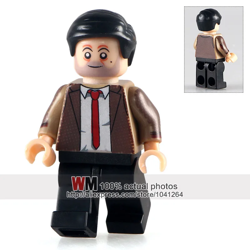 

WM 20pcs/lot KL203 UK Gentleman Mr. Bean Super Hero Building Block Best Collection TOYS Children Birthday Gifts