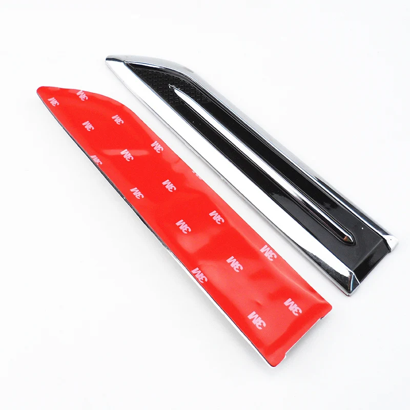 

2 pcs / set ABS Chrome Finish Badge Decoration Sport for Peugeot 206 207 208 301 307 308 407 2008 3008 4008