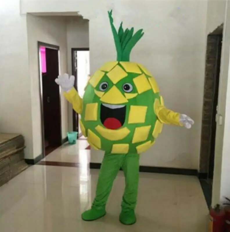 

Pineapple Fruit Mascot Costume Suits Halloween Cosplay Party Game Dress Outfits Advertising Carnival Xmas Easter Festival Adults