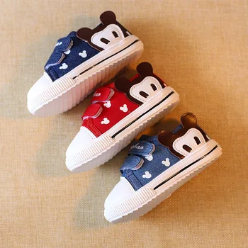 

Fashion Children Shoes Canvas Colorful Hook Loop Cartoon Kids Boy Girl Casual Shoes For Autumn
