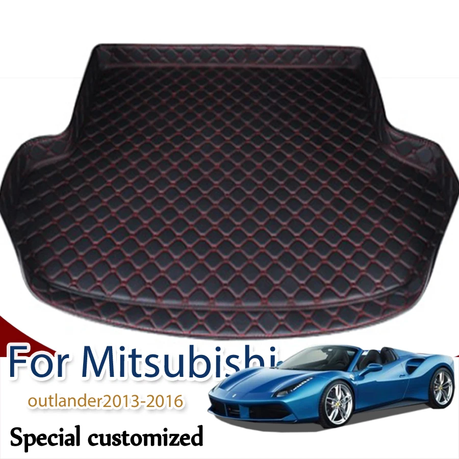 High Side Car Trunk Mat For Mitsubishi Outlander Five Seat 2013 2014