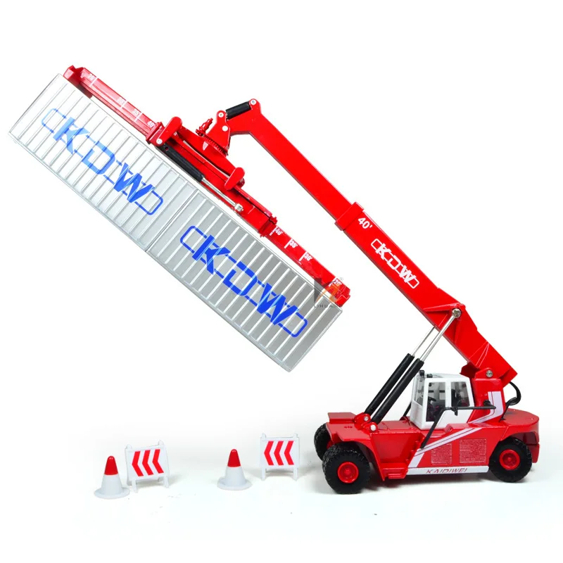 

Body Shop Supply of Goods Cadeve 1: 50 Fully Alloy Toy Engineering Container Front Lifting Car Model