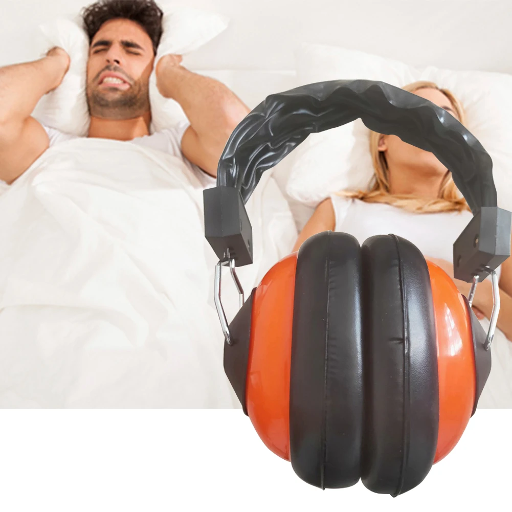 

Hearing Protection Protector Earmuffs Noise Reduction Headset Shaped Accessories Construction Adjustable Soundproof Safety Adult