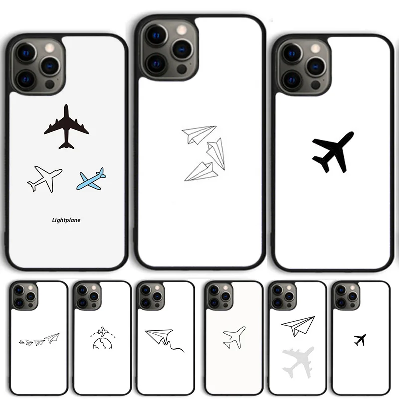 Travel The World Of Air Plane Cover Per Telefono In Carta Per Iphone 15 14 13 12 Pro Max Mini 11 Pro Max Xs Xr 6S 7 8 Plus Se 2020