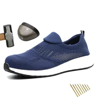 Lightweight Summer Steel Toe Work Boots Breathable Unisex