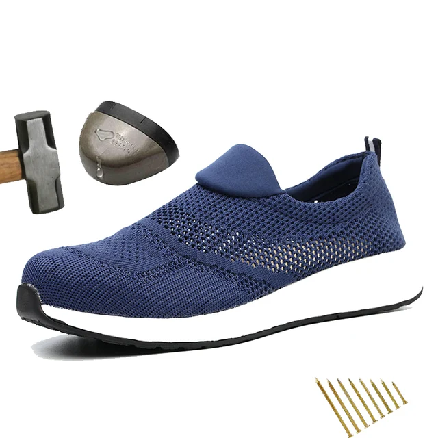 Lightweight Summer Steel Toe Work Boots Breathable Unisex