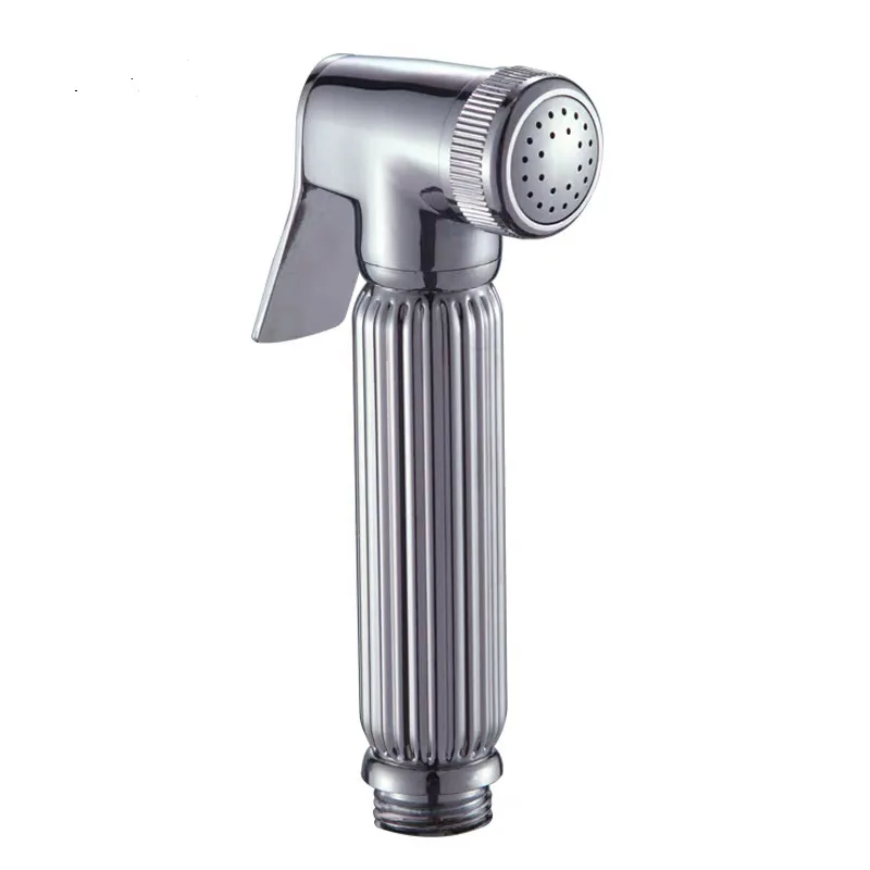 

Fine Copper Alloy Health Faucet Electroplated Bidet Set Spray Gun Holder Hose Three-piece Set Fu to Wash Spray Gun