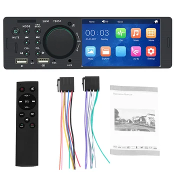 

4.1-inch Screen BT Car MP5 Player On-board MP4 Card Radio Host Touch-screen Version Touching Screen Remote Control dropshipping