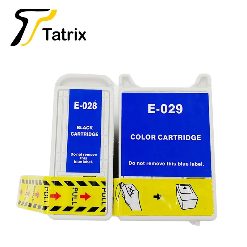 Татрикс для Epson T028 T029 Совместимый картридж для EpsonStylus C50/C60/C61/CX3100 и т. Д. Принтера