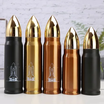 

500ml Travel Drink Bottle Bullet Thermoses Stainless Steel Thermos Flasks Water Bottle Insulation Cup Vacuum Mug Thermo Cup