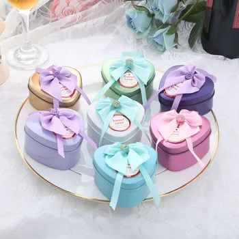 

European tinplate candy box Wedding candy box Wedding candy bag