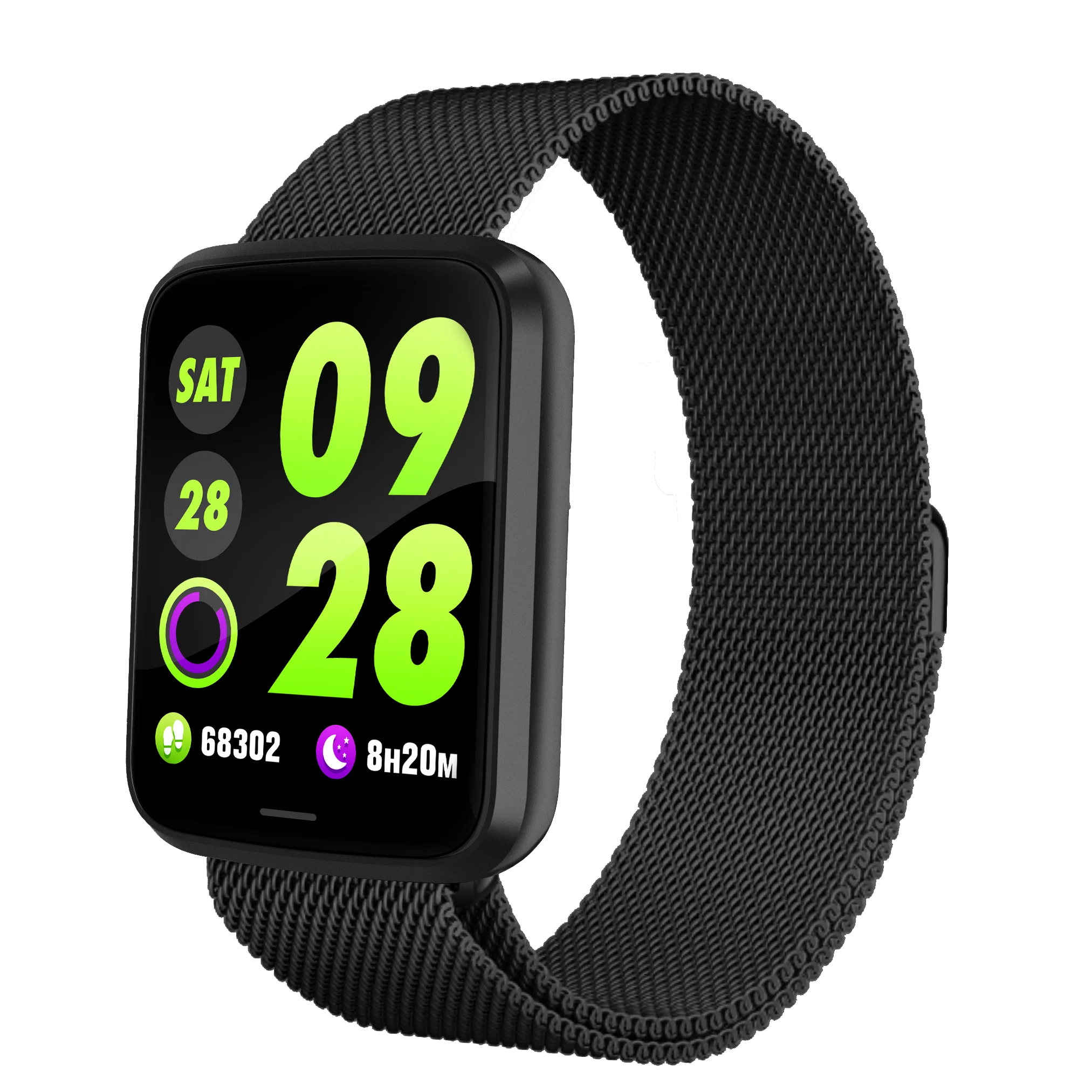 Smart watch P68 band IP67 waterproof smartwatch Dynamic heart rate blood pressure monitor for iPhone Android Sport Health watch