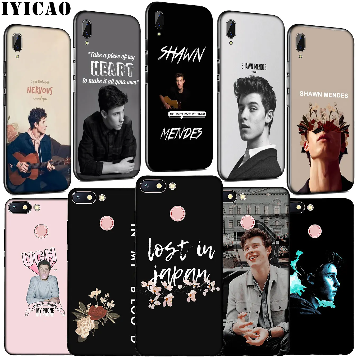 Мягкий силиконовый чехол для телефона Shawn Mendes Xiaomi Redmi Note 8 8T 8A 7 7A 6 6A 5 5A K30 K20 Pro GO S2 1998 |