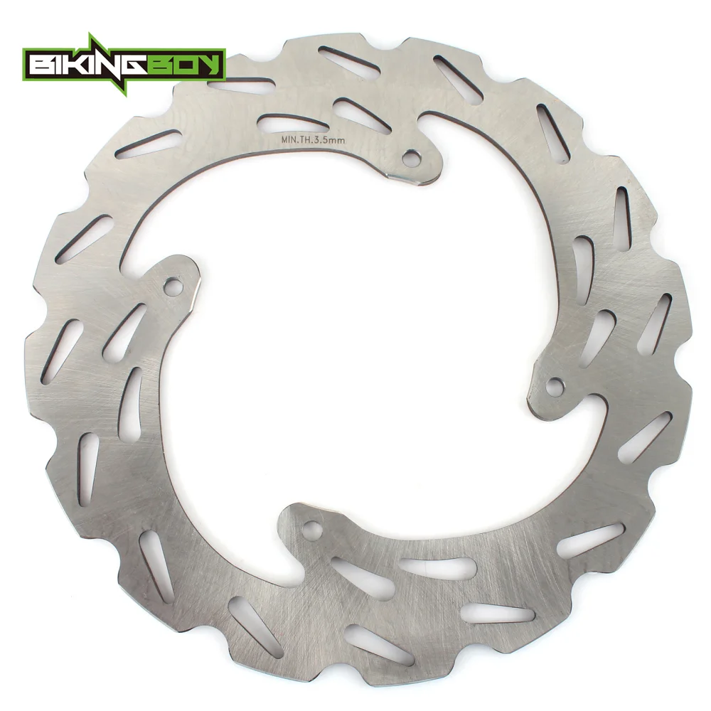 

BIKINGBOY Rear Brake Disc Rotor Disk CRF 250 450 R X 04-18 17 16 15 CR 125 250 R E SUPERMOTARD 02-08 CRE F 250 300 450 490 500