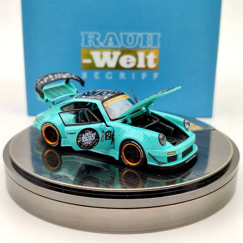 PGM 1/64 для P ~~ sche 930 RWB Rauh ключ голубые литые модели ограниченный выпуск коллекция