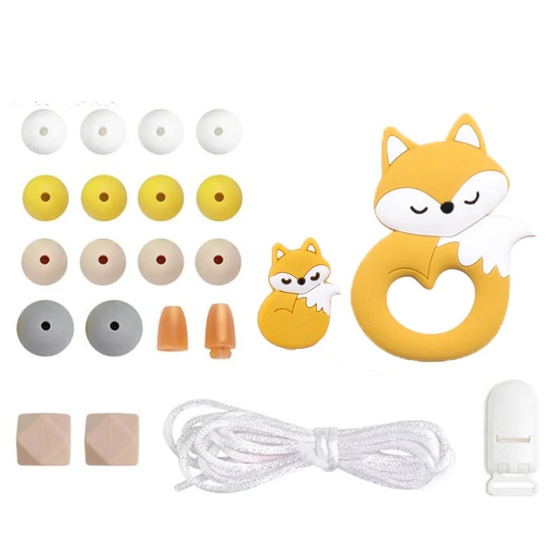 1-Set-Silicone-Beads-Teething-Rodent-Food-Grade-BPA-Free-Fox-Rabbit-DIY-Accessories-Set-Pacifier(22)