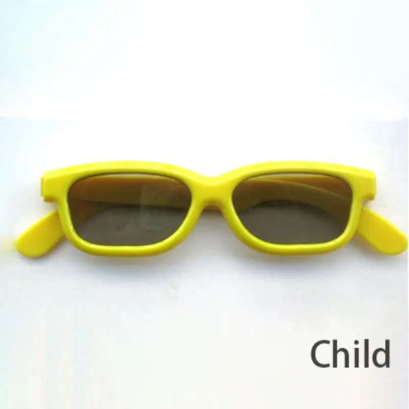 Adult Children's Polarized Passive 3d Glasses For 3D Movie TV Real 3D Cinemas Screen Family and Life Polarized Glasses