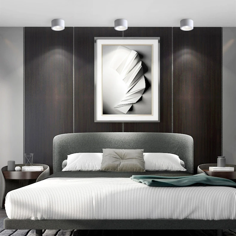 Dimmable surface mounted LED 3W 5W 7W 12W LED light kitchen and bathroom dimmable LED COB