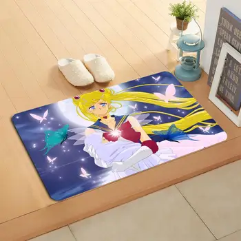 

Custom Sailor_Moon Doormat Home Decor Door mat Floor Mat Bath Mats foot pad#20-05-19-26