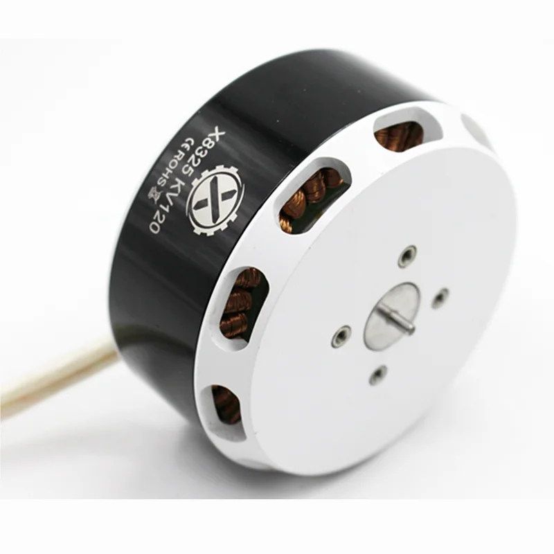 1 шт. X8325(A9) KV120 бесщеточный двигатель водонепроницаемый Толстая линия многоосевой двигатель Черный для RC сельского хозяйства завод БПЛА Дрон модель