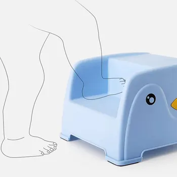 

2020 New Children's stool hand-washing step foot stool baby small bench anti-slip foot chair child step stool foot stool