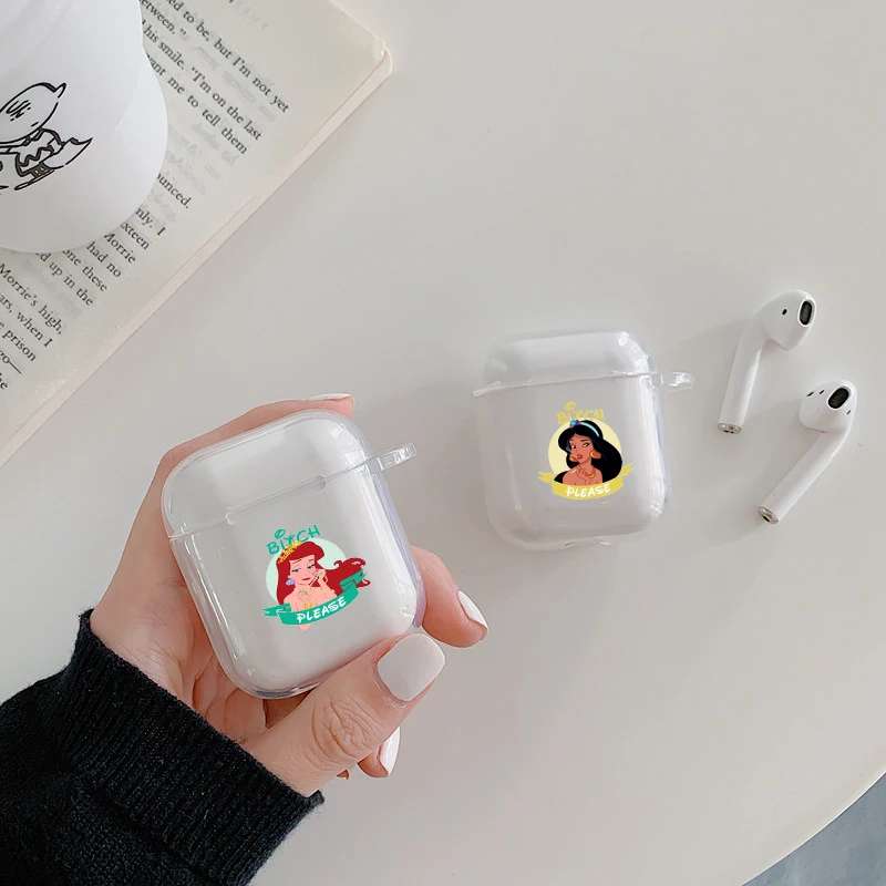 Забавный Модный чехол для Airpods 2 1 наушников мягкий карамельного цвета |