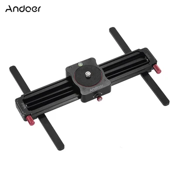 

Andoer GT-MN280 280mm Mini Manual Track Slider Follow Focus & Wide-angle Shooting Camera Video Slider 190mm Sliding Distance