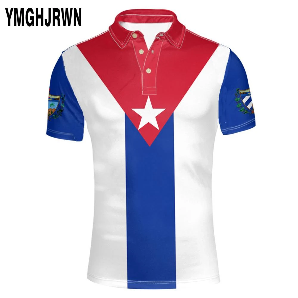 Camiseta Polo con nombre personalizado, ropa cubana, banderas países españoles, cu Ernesto Guevara|Polo| - AliExpress