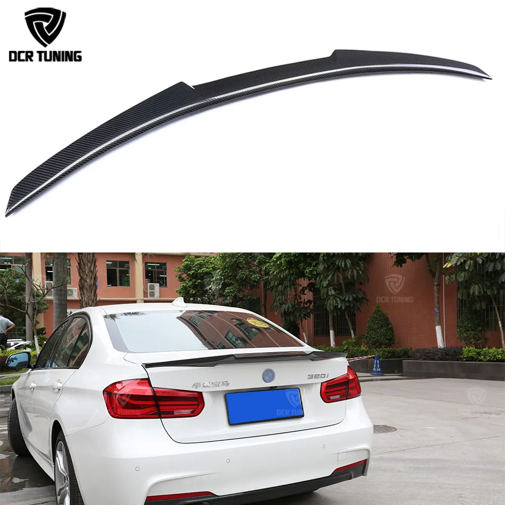 Carbon spoiler Carbon Fiber Material New M4 Style rear wings For BMW F30 F80 M3 2012-UP 320i 328i 335i 326D F30