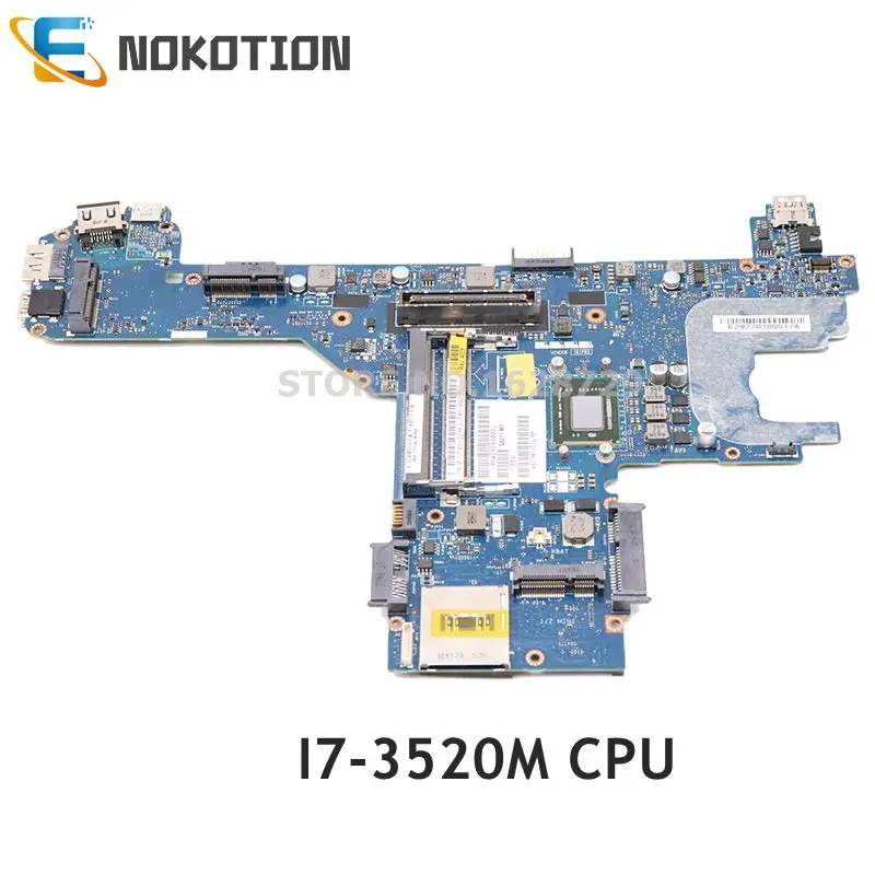 amazing NOKOTION CN-0D3RGW 0D3RGW D3RGW For DELL Latitude E6330 E6430 Laptop Motherboard I5-3340M CPU QAL70