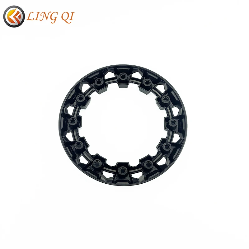 7-inch ATV Wheel Trim Hub Protection Decor Rim Cap Universal Vehicle All Terrain Wheel Plastic Cover fit to 7inch tires 7 colors