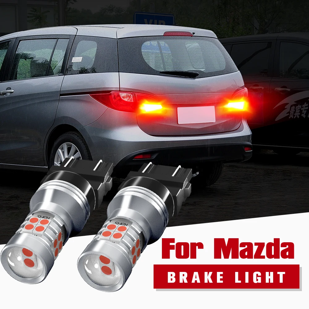 2 шт. светодиодные стоп светильник W21/5W 7443 Canbus для Mazda DY DL DJ DE DH 3 BK BL BM BN 5 6 |