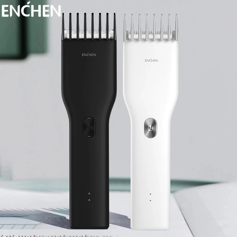 Машинка для стрижки волос ENCHEN Boost беспроводная с зарядкой от USB | Бытовая техника