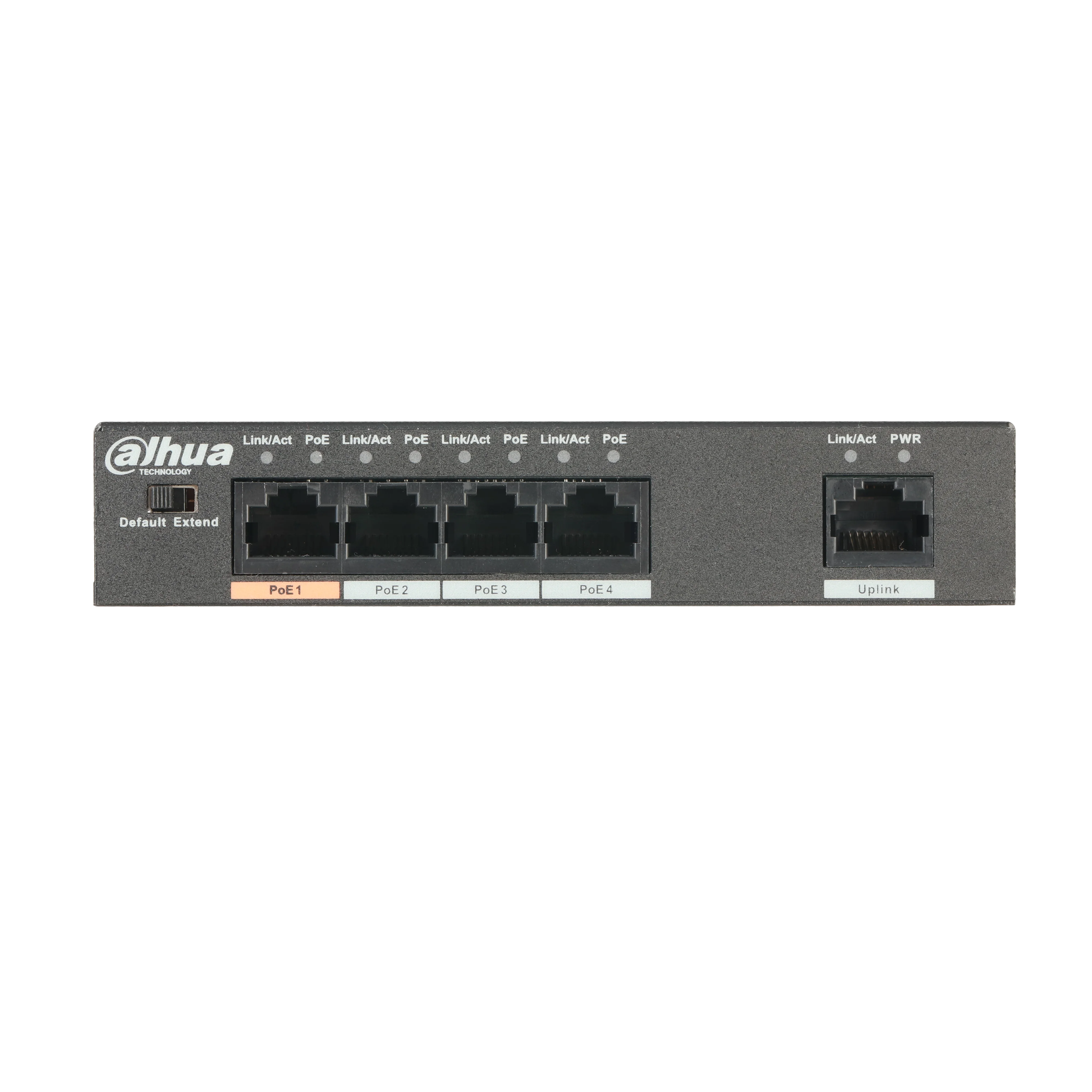 Сетевой видеорегистратор Dahua PFS3005-4ET-60 4-Порты и разъёмы коммутатор питания через ethernet(неуправляемый