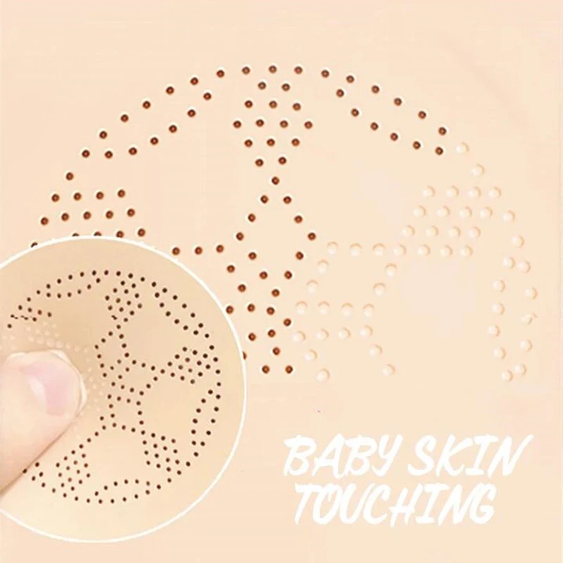 Mushroom Head Air Cushion CC Cream Natural Brightening Makeup BB Cream with Bomb Sponge Head Moisturizing Foundation Concealer