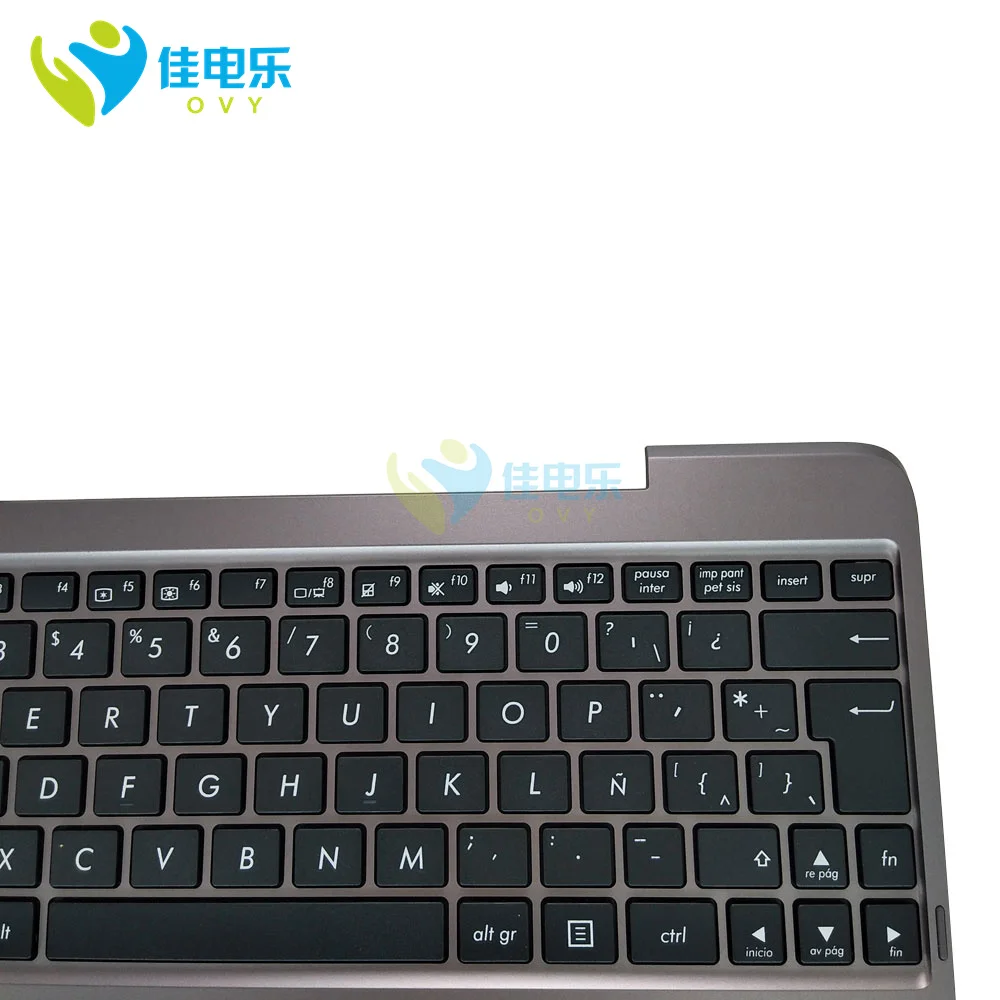 Palmrest Teclado Latino Computador para Asus Transformer Livro T100ha T100 la Espanhol Laptop Teclados Top Case Novo 90nb0748-r31la0 - Imagem 4