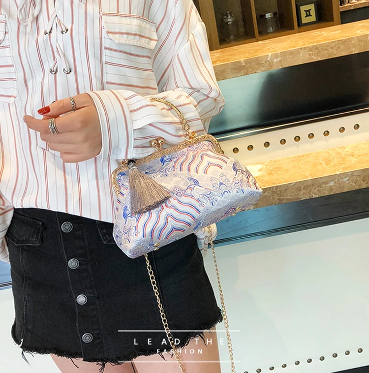 classic chic lady women's handbags purses chain shoulder crossbody bag women  (29)