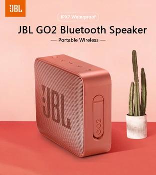

Go 2 Mini Portable Wireless IPX7 Waterproof Rechargeable Battery Bluetooth Speaker with Microphone Subwoofer Bass Effect