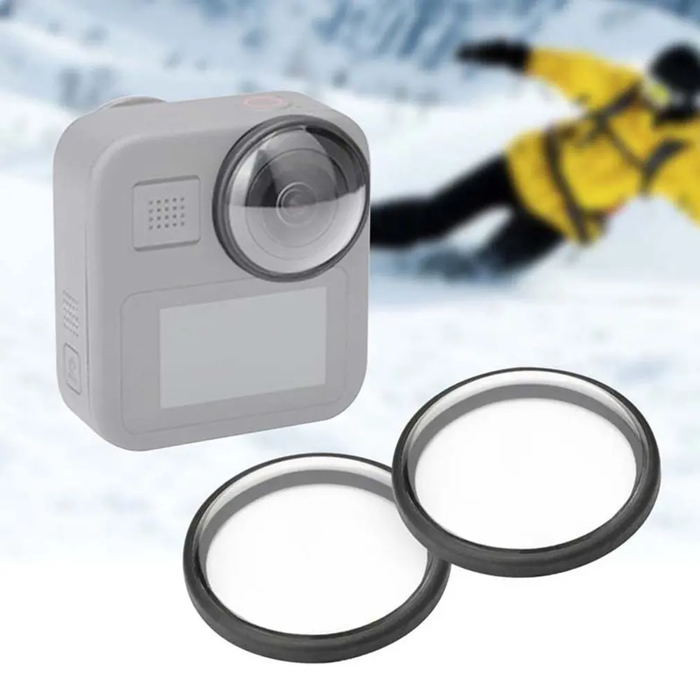 

Suitable For Gopro Max Lens Protective Cap Sports Camera Waterproof Dustproof Protective Cover Fixing Buckle Accessory