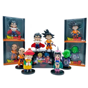 

Dragon Ball Z Action Figure Childhood Goku ChiChi Vegeta Model Doll Toy Birthday Gift