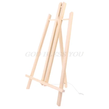 

Hot Sale 50cm Wood Easel Advertisement Exhibition Display Shelf Holder Studio Painting Stand Drop Shipping
