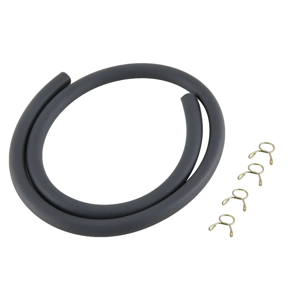 

Fuel Tube Hose Black Flexible Silica Gel Pipe Heat Shrink Tubing Oil Tube Bike Motorcycle Accessory Soft Rubber Silicone Hose