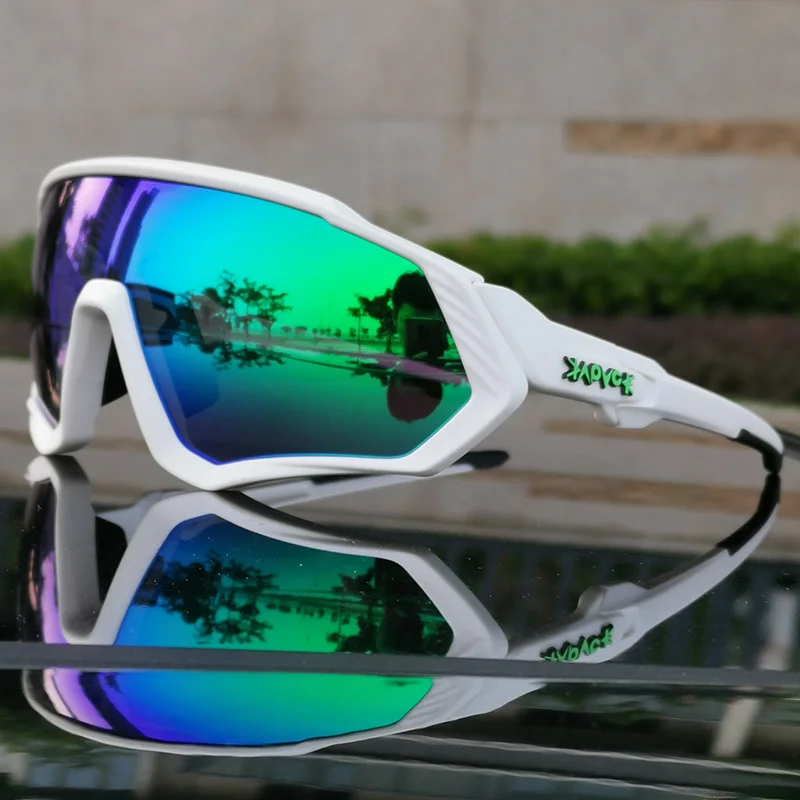 Фотохромные поляризованные велосипедные очки для шоссейного велосипеда MTB, езды на велосипеде, спортивные велосипедные солнцезащитные очки, велосипедные очки Gafas ciclismo 5Len