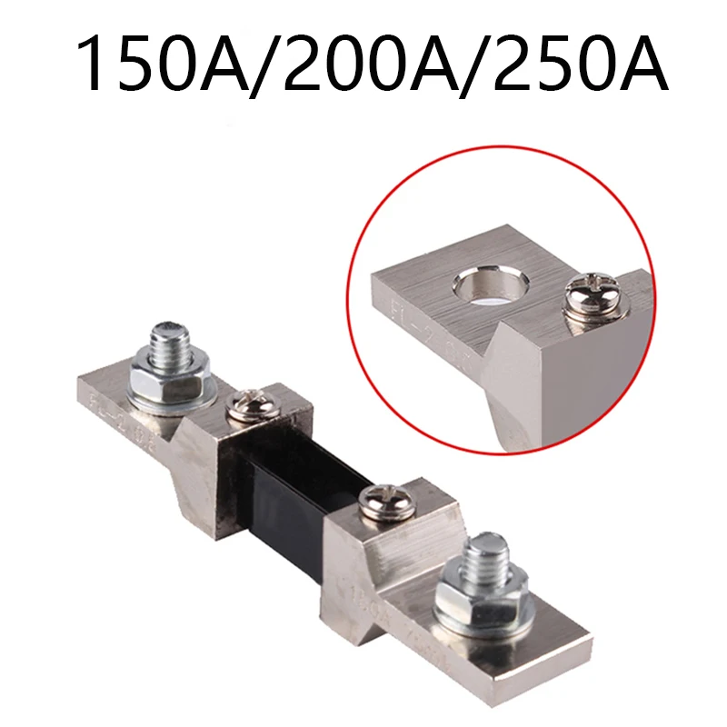 10A 15A 20A 30A 40A 50A 75A 100A 75mV 0,5 класса FL-2B манганиновый Медь DC шунта измерительный шунтирующий резистор