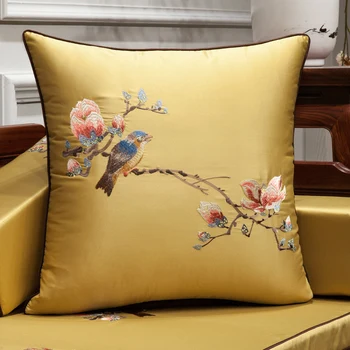 

Luxury Chinese Pillow Shams Travel Cushions For Sofa Living Room Cushion Pillow Poduszki Na Krzesla Home Decoration BD50KD