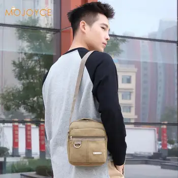 

HOT Men Canvas Crossbody Bags Single Shoulder Bags Travel Casual Handbags Canvas Men Casual Crossbody Bag for Teenagers