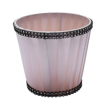 

Promotion! Fabric Chandelier Lampshade Holder Clip on Sconce Beside Bed Lamp Hanging Light, Apricot